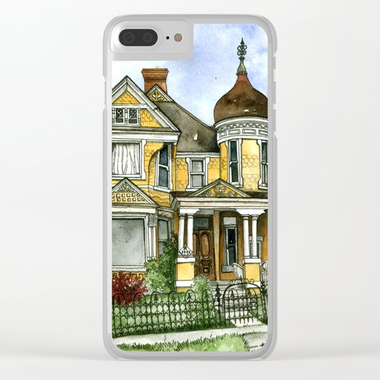 Victorian in The Avenues Clear iPhone Case