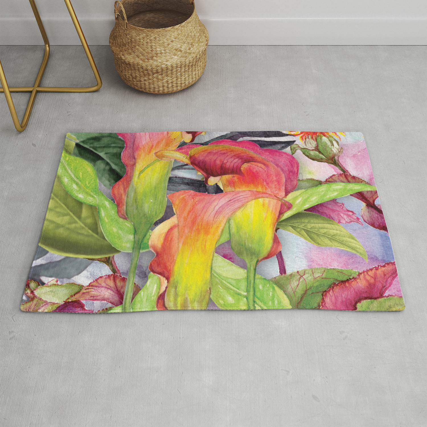 Macro Flowers 24 Rug By Julianarw