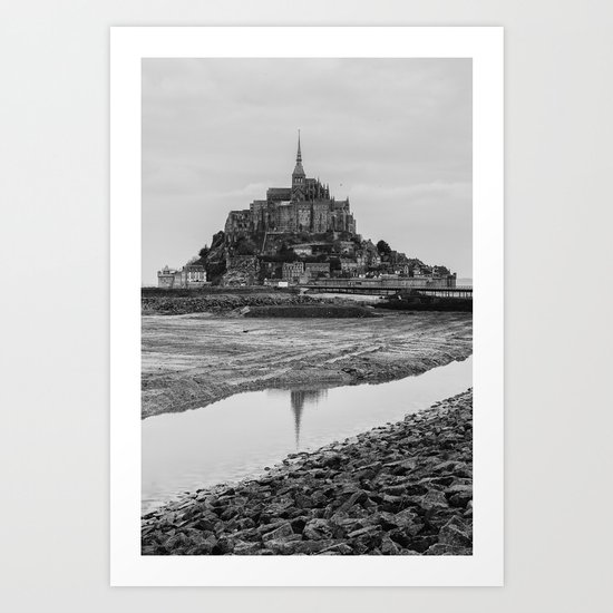 Mont-Saint-Michel Art Print