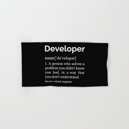 Developer Definition I Hand & Bath Towel