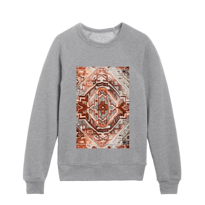 Bohemian Earthy Eclectic Kids Crewneck