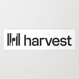 Harvest Logo Art Print