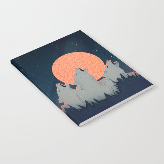Howling Moon Notebook
