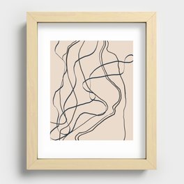 Predicting the Future Recessed Framed Print