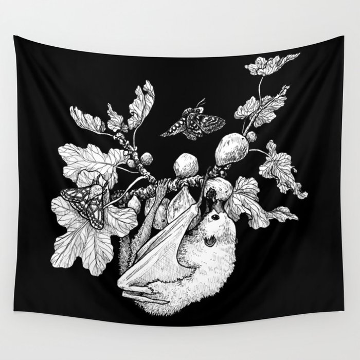 Bat tapestry outlet