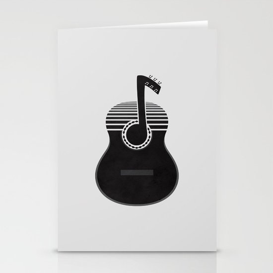 Classical Notes Stationery Cards