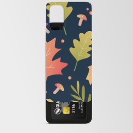 Dark leaves Android Card Case
