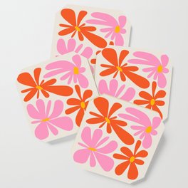 Bloom: Peach Matisse Color Series 04 Coaster