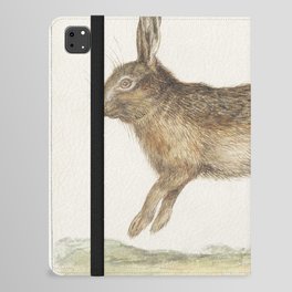 Hare, Lepus Europaeus iPad Folio Case