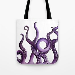 Kraken Purple Tote Bag