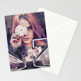 Flower Eyes Stationery Cards