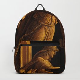 A Sibyl and a Prophet, 1495 by Andrea Mantegna Backpack