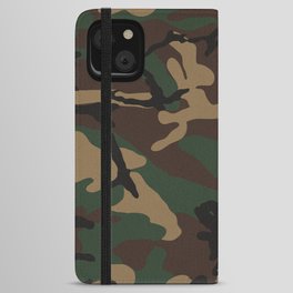 Camouflage iPhone Wallet Case