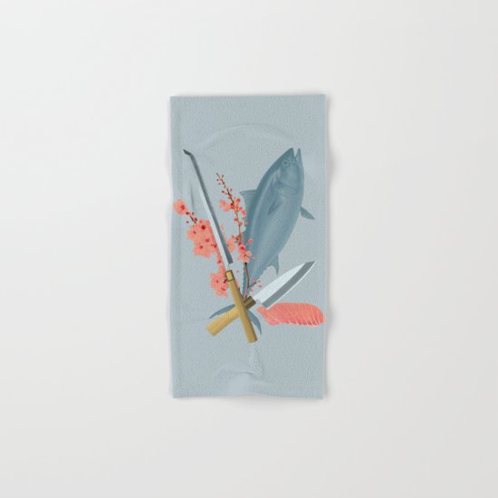 sushi chef Hand & Bath Towel