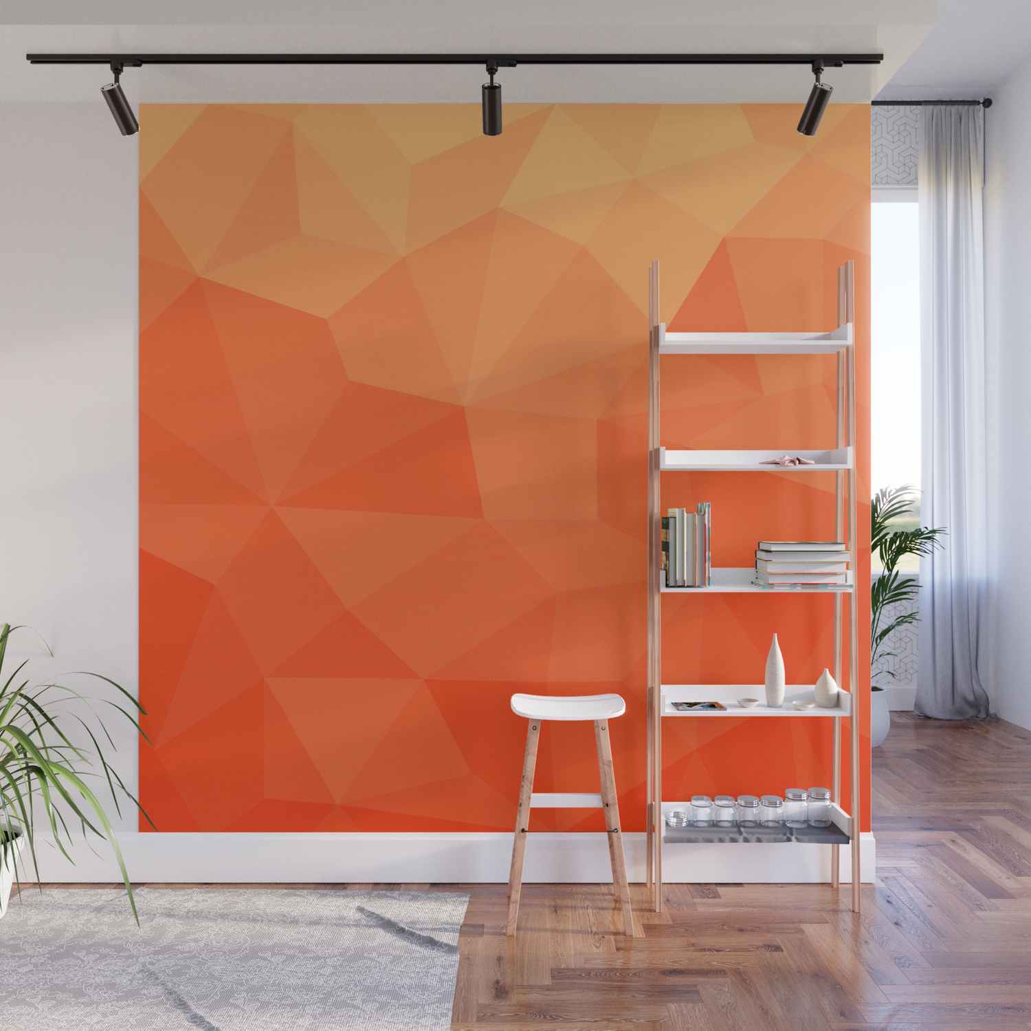 Abstract Geometric Gradient Pattern Between Pure Red And Very Light Orange Wall Mural By Alisagal Society6 1800 x 1452 jpeg 97 кб. abstract geometric gradient pattern between pure red and very light orange wall mural by alisagal
