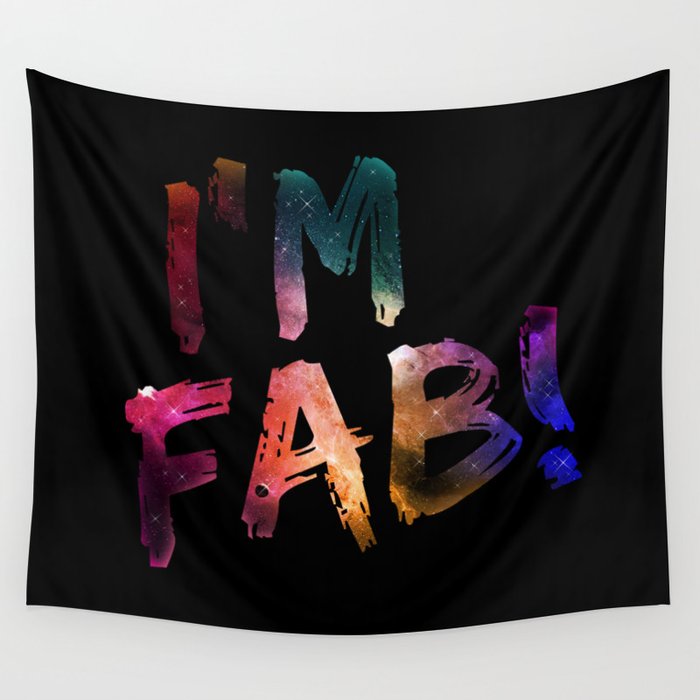 I'm Fab! Wall Tapestry