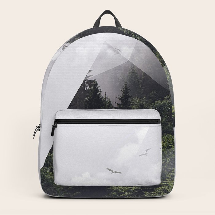 Forest triangle Backpack by Robert Farkas Society6