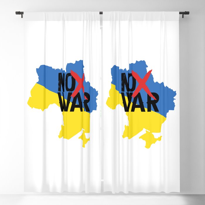 Ukraine No War Blackout Curtain