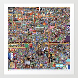 R/Place 2022 Art Print