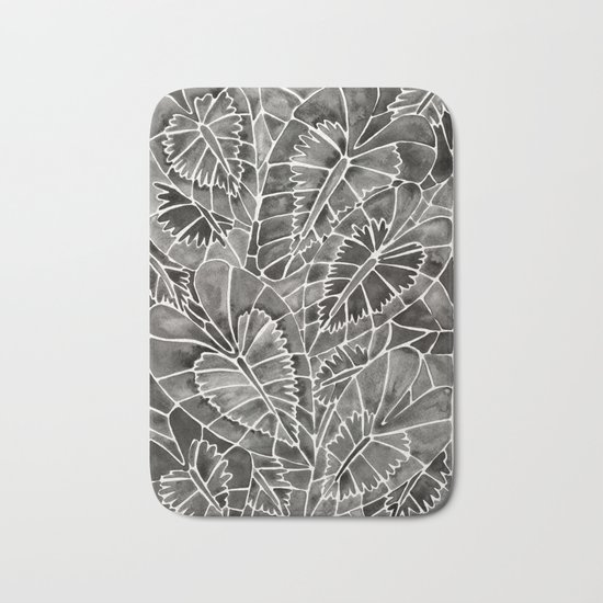 Schismatoglottis Calyptrata – Black Palette Bath Mat