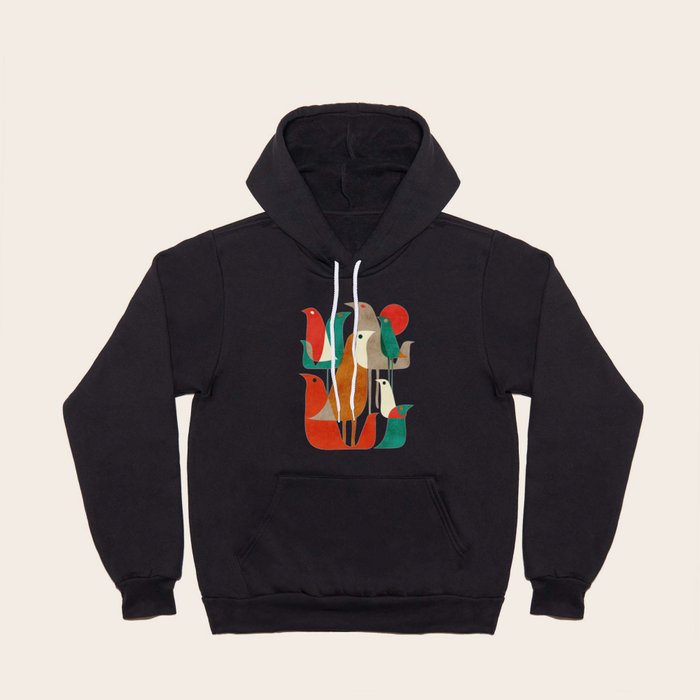 Flock of Birds Hoody by Picomodi Society6