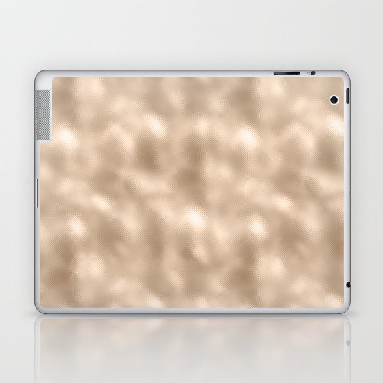 Glam Soft Gold Metallic Texture Laptop & iPad Skin