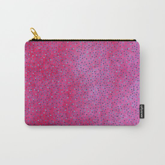 Pink & Blue Polka Dots #society6 #buyart #decor Carry-All Pouch