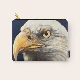 Courage - Eagle Portrait Carry-All Pouch
