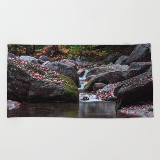 Sabbaday Brook Beach Towel