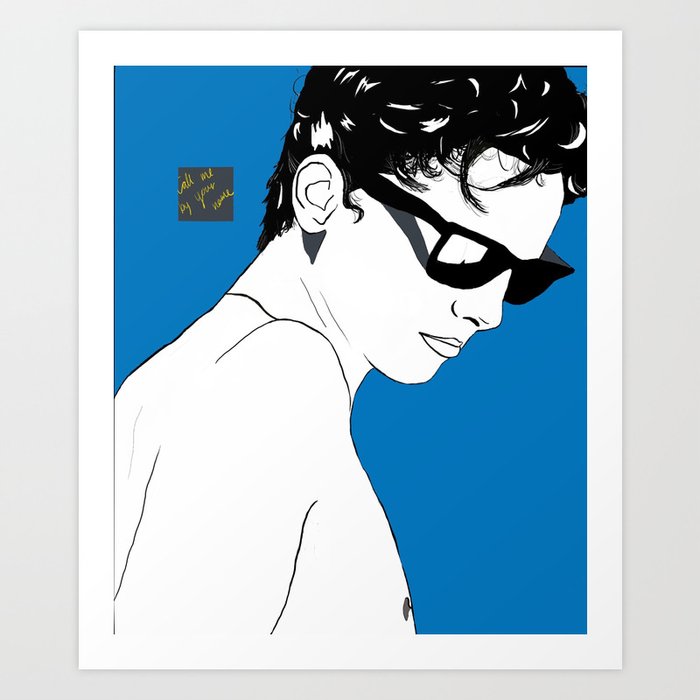 Call Me By Your Name Elio Art Print By Leabelgarion Society6 Call Me By Your Name Elio Art Print By Leabelgarion Society6