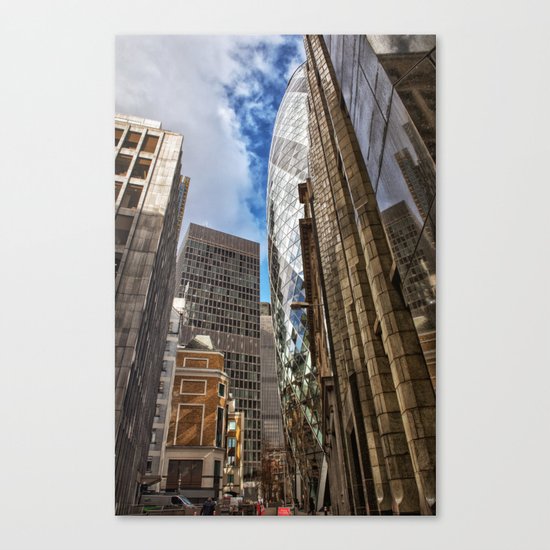 London street Canvas Print