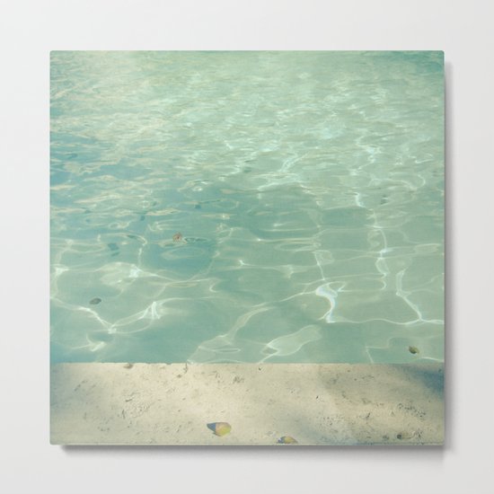 Morning Swim Metal Print