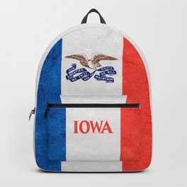 State Flag of Iowa American Flags State Banner Colors Backpack