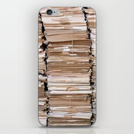 Pile of papers iPhone Skin