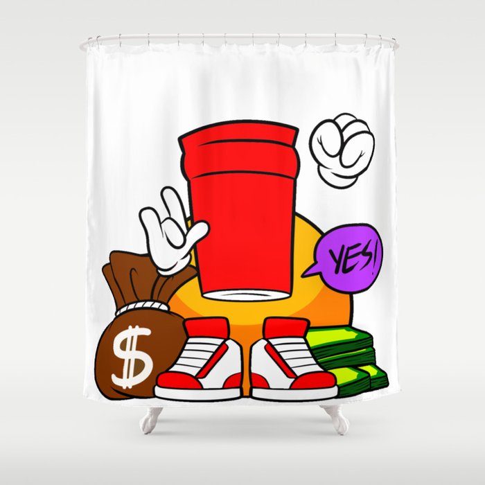 money Shower Curtain