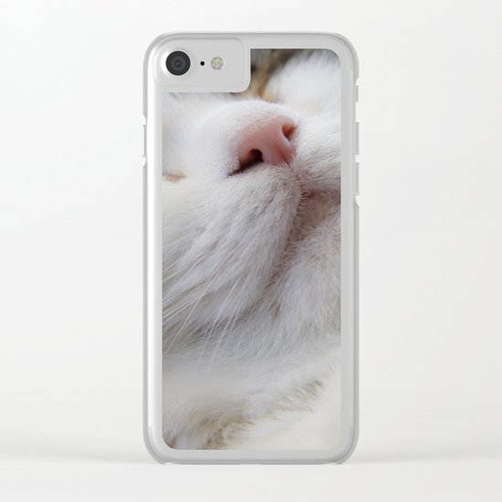 Cat I Clear iPhone Case