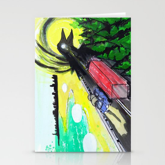 "Summer Tours" by Cap Blackard Stationery Cards