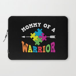 Mommy Of A Warrior Autism Awareness Laptop Sleeve