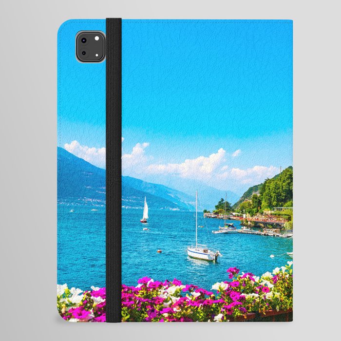 Positano, Italy, Beach Vacation, Summer Day iPad Folio Case