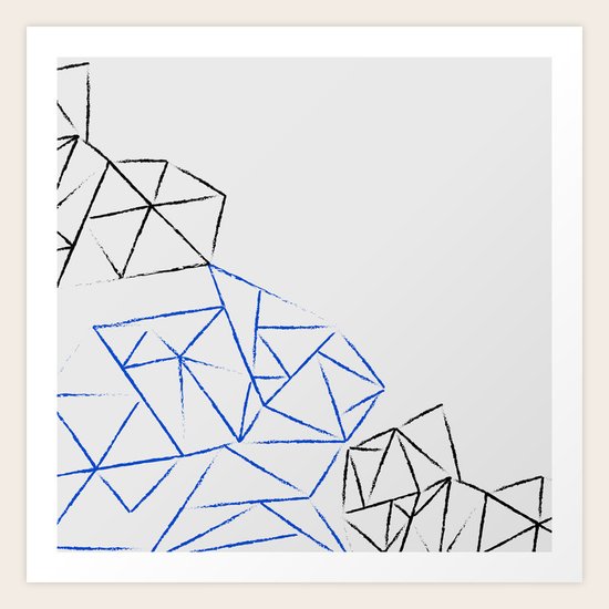 Astoria Grey Art Print