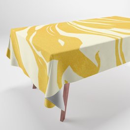 Yellow flowers Tablecloth