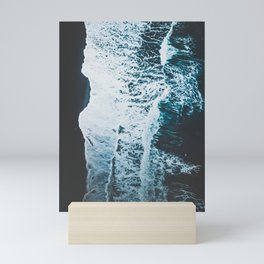 Waves of Iceland Mini Art Print