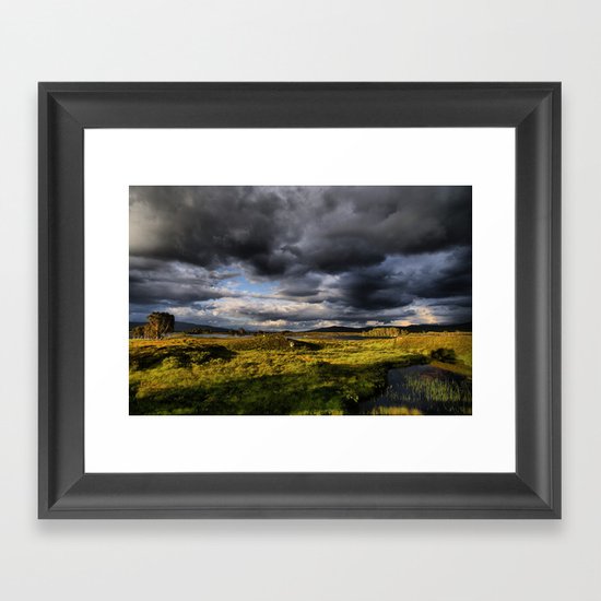 Rannoch Moor, Scotland Framed Art Print
