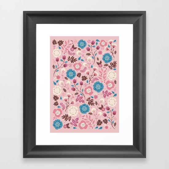 Pretty Pink Framed Art Print