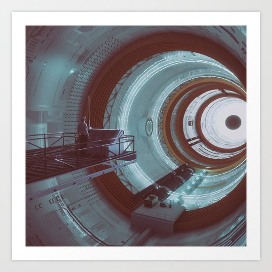 SUPERCOLLIDER (everyday 04.03.17) Art Print