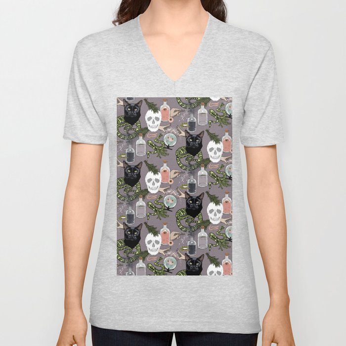 Her Witchy Ways V Neck T Shirt
