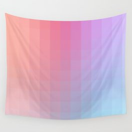 Lumen, Pink and Violet Glow Wall Tapestry