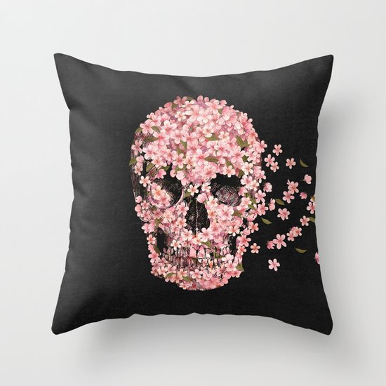 A Beautiful Death Throw Pillow