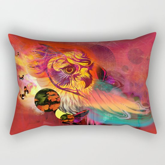 Uncaged Rectangular Pillow