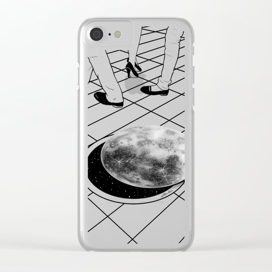Moonhole Clear iPhone Case